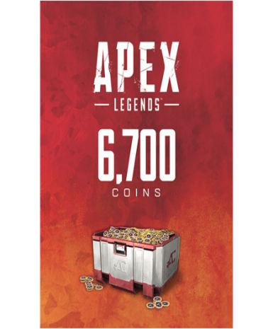 Apex Legends 6700 Apex Coins - EA App Game - Buy Now at Best Price