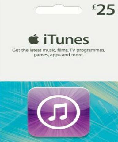 Apple iTunes Gift Card 25 GBP (UK) - iTunes Game - Buy Now at Best Price