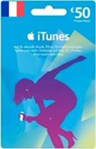 Apple iTunes Gift Card 50 EUR (France) - iTunes Game - Buy Now at Best Price