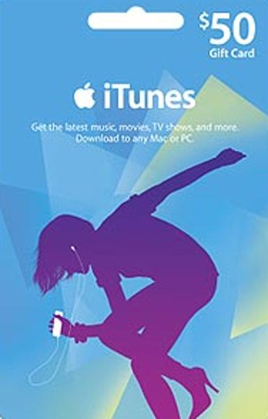 Apple iTunes Gift Card 50 USD (US) - iTunes Game - Buy Now at Best Price