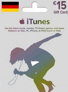 Apple iTunes Gift Card ‎15 EUR (Germany) - iTunes Game - Buy Now at Best Price