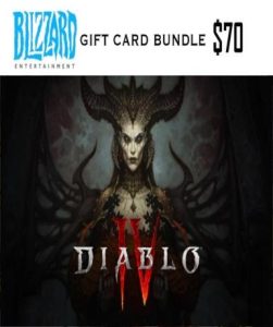 Diablo IV / Diablo 4 – 70 USD Battle.net Gift Card Bundle (US) - Battle.net Game - Buy Now at Best Price