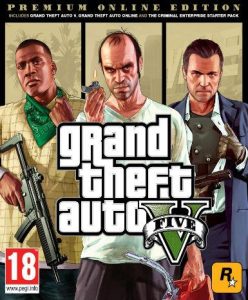 Grand Theft Auto V GTA 5 – Premium Online Edition - Rockstar Social Club Game - Buy Now at Best Price