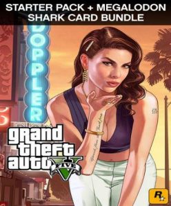 Grand Theft Auto V GTA + Megalodon Shark Cash Card - Rockstar Social Club Game - Buy Now at Best Price