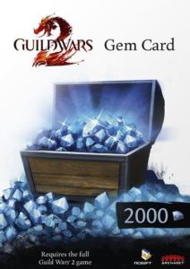 Guild Wars 2 2000 Gems Card - Official website Game - Buy Now at Best Price
