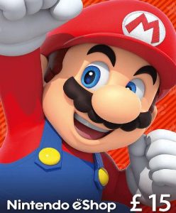 Nintendo Gift Card 15 GBP (UK) - Official website Game - Buy Now at Best Price