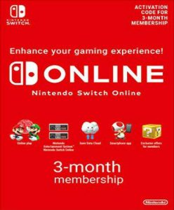 Nintendo Online 3 Month (Gift Card) (EU) - Switch Game - Buy Now at Best Price