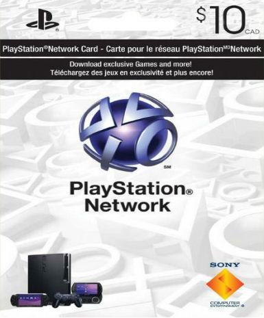 Playstation Network Card (PSN) 10 CAD (Canada) - PSN Game - Buy Now at Best Price