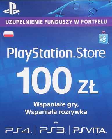 Playstation Network Card (PSN) 100 PLN (Poland) - PSN Game - Buy Now at Best Price