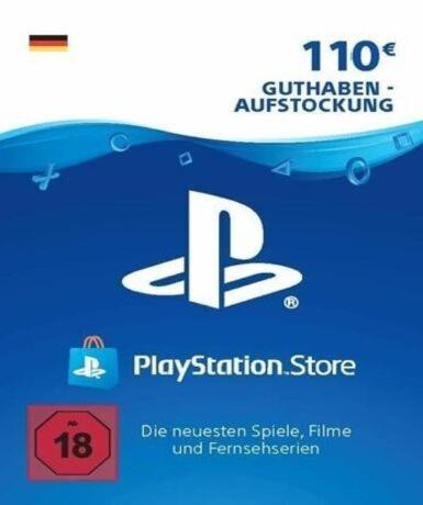 Playstation Network Card (PSN) 110 EUR (Germany) - PSN Game - Buy Now at Best Price