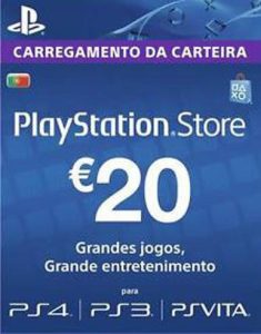 Playstation Network Card (PSN) 20 EUR (Portugal) - PSN Game - Buy Now at Best Price