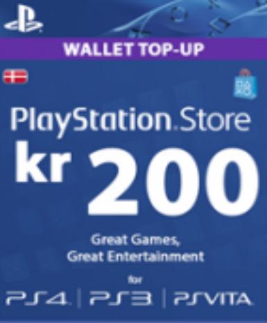 Playstation Network Card (PSN) 200 DKK (Denmark) - PSN Game - Buy Now at Best Price