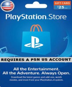 Playstation Network Card (PSN) 25 USD (US) - PSN Game - Buy Now at Best Price
