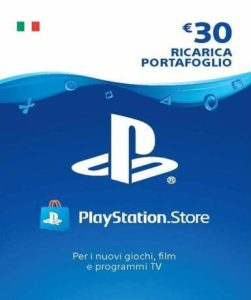 Playstation Network Card (PSN) 30 EUR (Italy) - PSN Game - Buy Now at Best Price