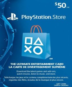 Playstation Network Card (PSN) 50 CAD (Canada) - PSN Game - Buy Now at Best Price