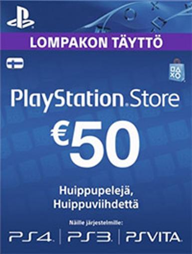 Playstation Network Card (PSN) 50 EUR (Finland) - PSN Game - Buy Now at Best Price