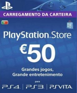 Playstation Network Card (PSN) 50 EUR (Portugal) - PSN Game - Buy Now at Best Price