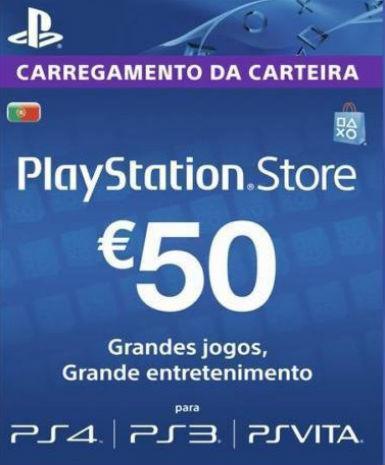 Playstation Network Card (PSN) 50 EUR (Portugal) - PSN Game - Buy Now at Best Price