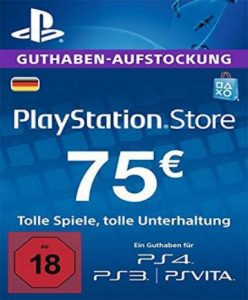 Playstation Network Card (PSN) 75 EUR (Germany) - PSN Game - Buy Now at Best Price