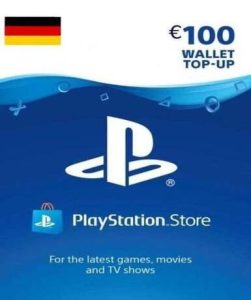 Playstation Network Card (PSN) ‎100 EUR (Germany) - PSN Game - Buy Now at Best Price