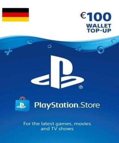 Playstation Network Card (PSN) ‎100 EUR (Germany) - PSN Game - Buy Now at Best Price