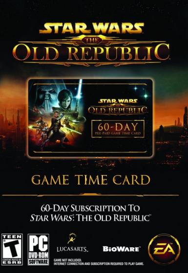 Star Wars: The Old Republic (SWTOR) 60-day Time Card - Official website Game - Buy Now at Best Price