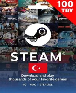 Steam 100 TRY - Steam Game - Buy Now at Best Price