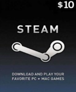 Steam Gift Card 10 USD - Steam Game - Buy Now at Best Price