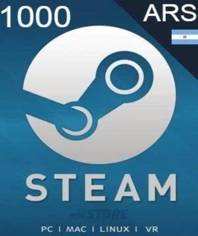 Steam Gift Card 1000 ARS (AR) - Steam Game - Buy Now at Best Price