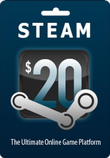 Steam Gift Card 20 USD - Steam Game - Buy Now at Best Price