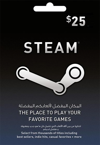 Steam Gift Card 25 USD - Steam Game - Buy Now at Best Price