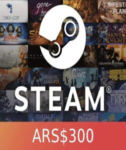 Steam Gift Card 300 ARS (AR) - Steam Game - Buy Now at Best Price