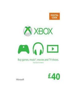 XBOX Gift Card 40 GBP (UK) - Xbox Live Game - Buy Now at Best Price