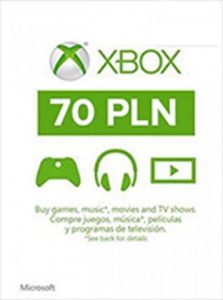 XBOX Gift Card 70 PLN (Poland) - Xbox Live Game - Buy Now at Best Price