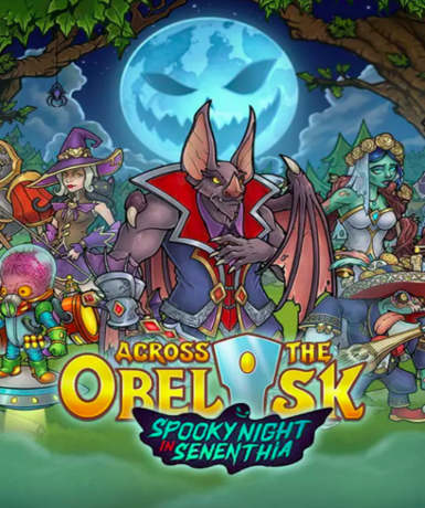 Across The Obelisk: Spooky night in Senenthia DLC on Steam - Halloween adventure game