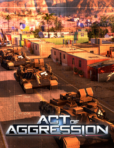 Act of Aggression game cover available on Steam platform