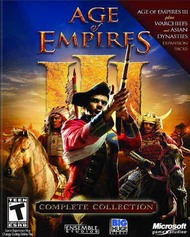 Age of Empires III (Complete Collection) game cover available on Steam platform
