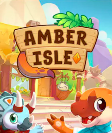 Amber Isle game cover on Steam platform, available in EU and NA regions
