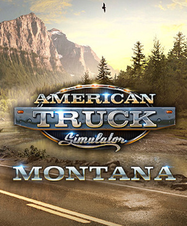 American Truck Simulator Montana game cover for Steam platform