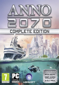 Anno 2070 (Complete Edition) game cover available on Uplay platform