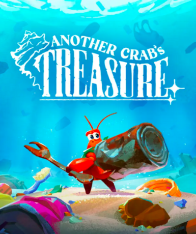 Another Crab's Treasure game cover on Steam platform