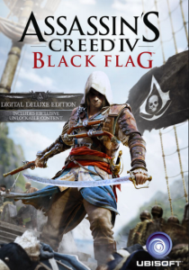 Assassins Creed IV: Black Flag (Deluxe Edition) game cover for Uplay platform