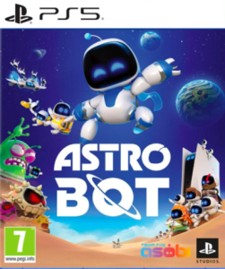 Astro Bot game cover for PS5, available on PSN in the EU region
