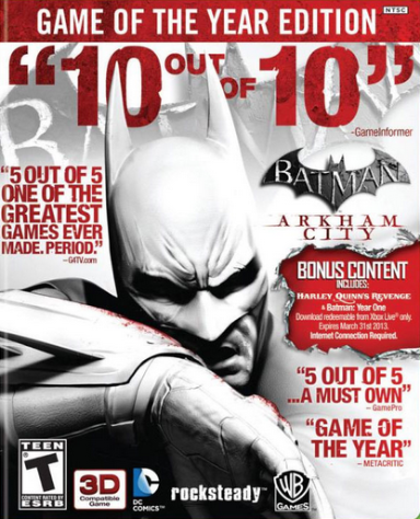 Batman: Arkham City (GOTY) game cover for Steam platform