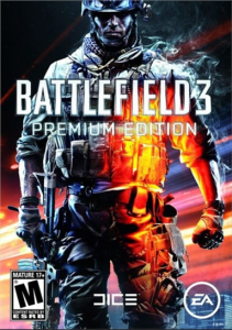 Battlefield 3 Premium Edition game cover for EA App platform