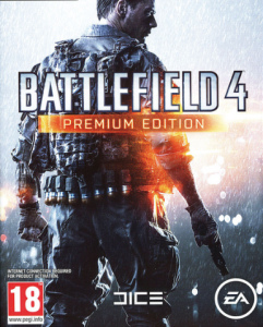 Battlefield 4 Premium Edition game cover for EA App platform