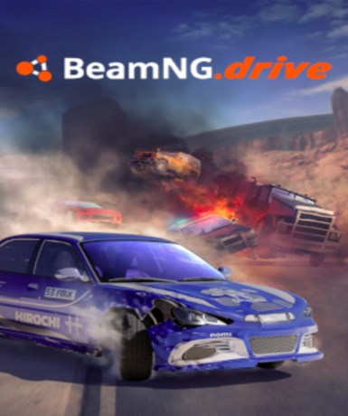 BeamNG.drive game cover available on Steam platform