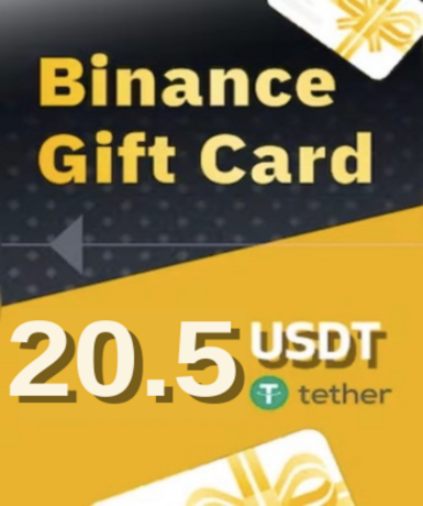 Binance 20.5 USDT (Gift Card) available on Official website, a must-have for gamers worldwide.