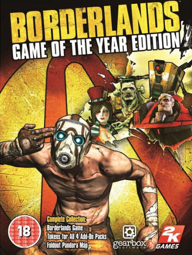 Borderlands (GOTY) (EU) game cover for Steam platform