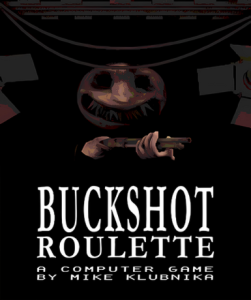 Buckshot Roulette game cover available on Steam platform